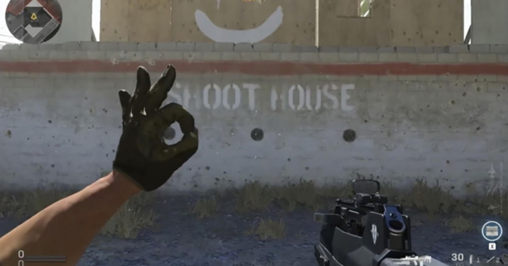 Call of Duty verwijdert 'haatsymbool' OK-handgebaar