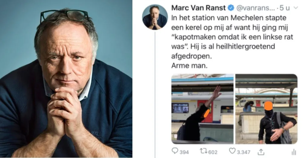 Van Ranst stak middenvinger uit en blokkeerde twee maal trein bij incident in Mechelen