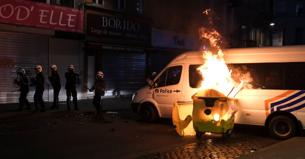 Verdachten Brusselse rellen alweer vrijgelaten wegens 'gebrek aan bewijs'