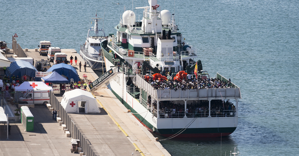 NGO-schepen op zoek naar Europese haven om aan te meren. Foto Shutterstock.