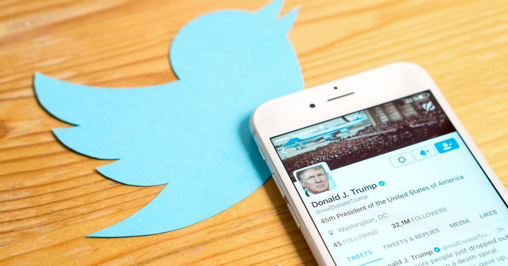 Aandelen Twitter blijven dalen na verbannen Trump