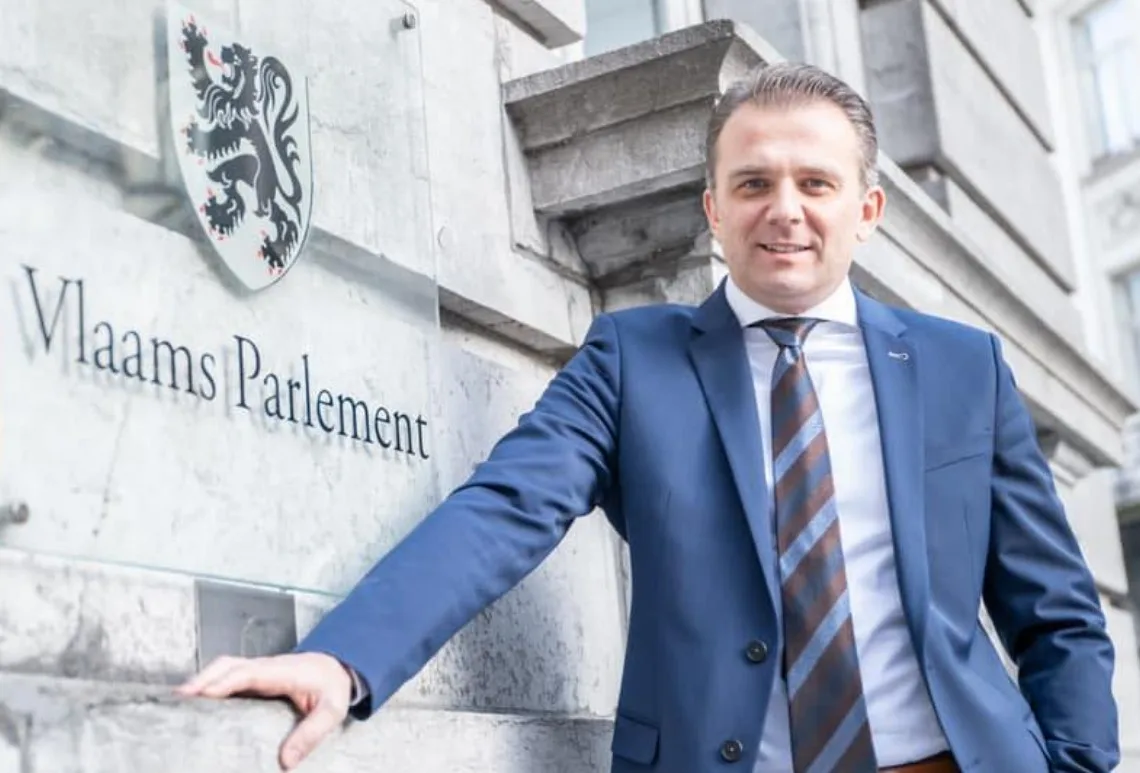 Kristof Slagmulder (Vlaams Belang). Photo News.