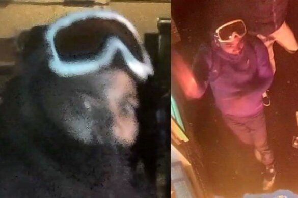 Politie op zoek naar jongeman met skibril die politiecommissariaat Schaarbeek in brand stak