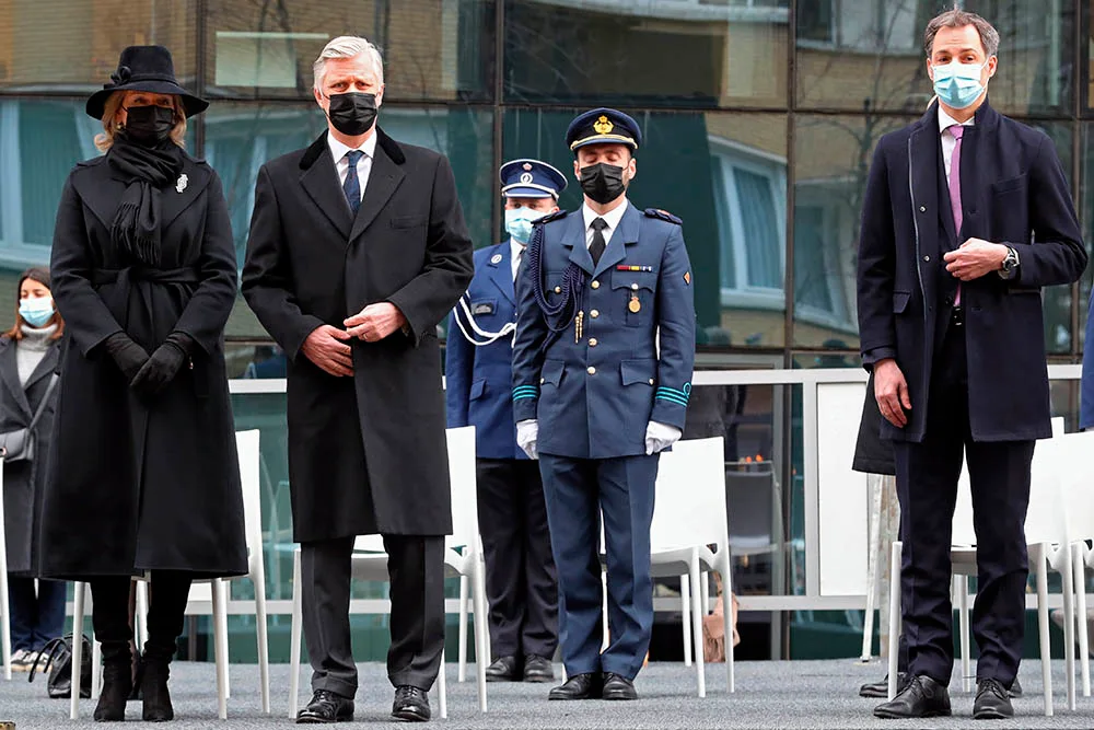 Herdenking van de aanslagen van 22 maart (Photonews)