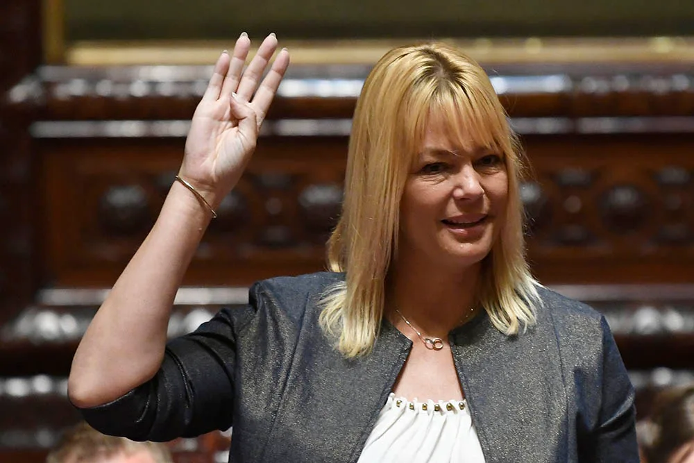 Anke Vandermeersch (Vlaams Belang) (Photonews)