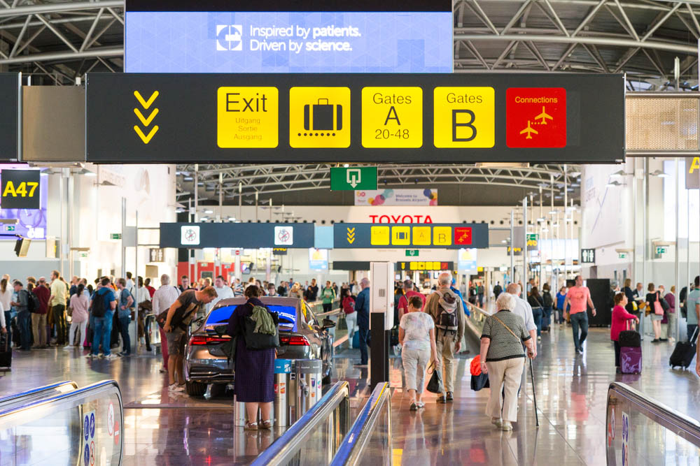 Brussels Airport (Shutterstock)