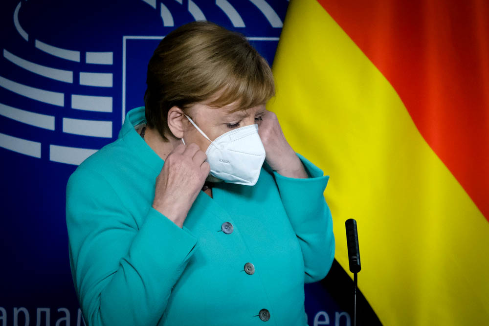 Duits bondskanselier Angela Merkel (CDU) (Shutterstock)