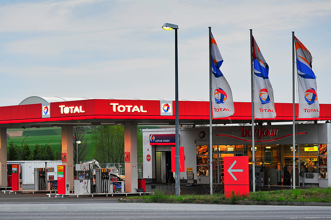 Total, een Franse energiereus. Foto Shutterstock.