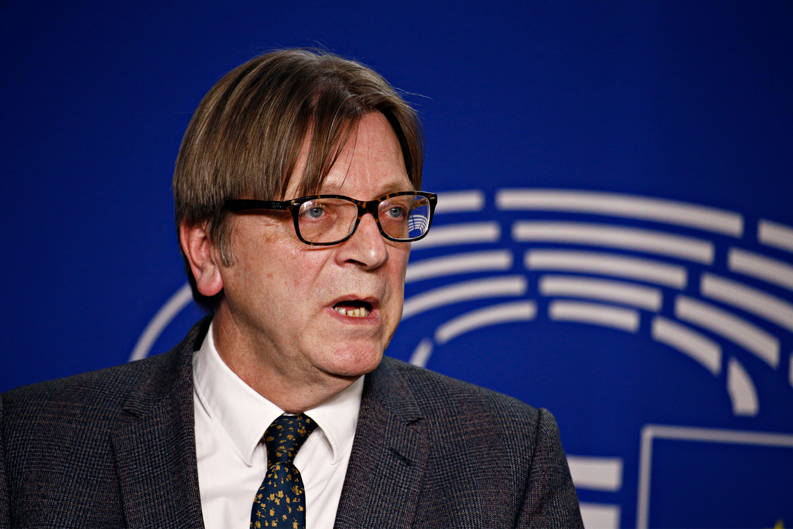 Europarlementslid Guy Verhofstadt (Open Vld). Foto Shutterstock