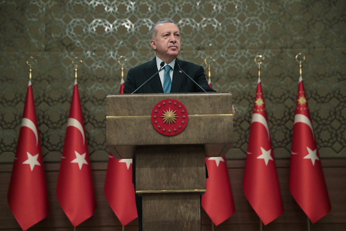 De Turkse president Erdogan. Foto Shutterstock.