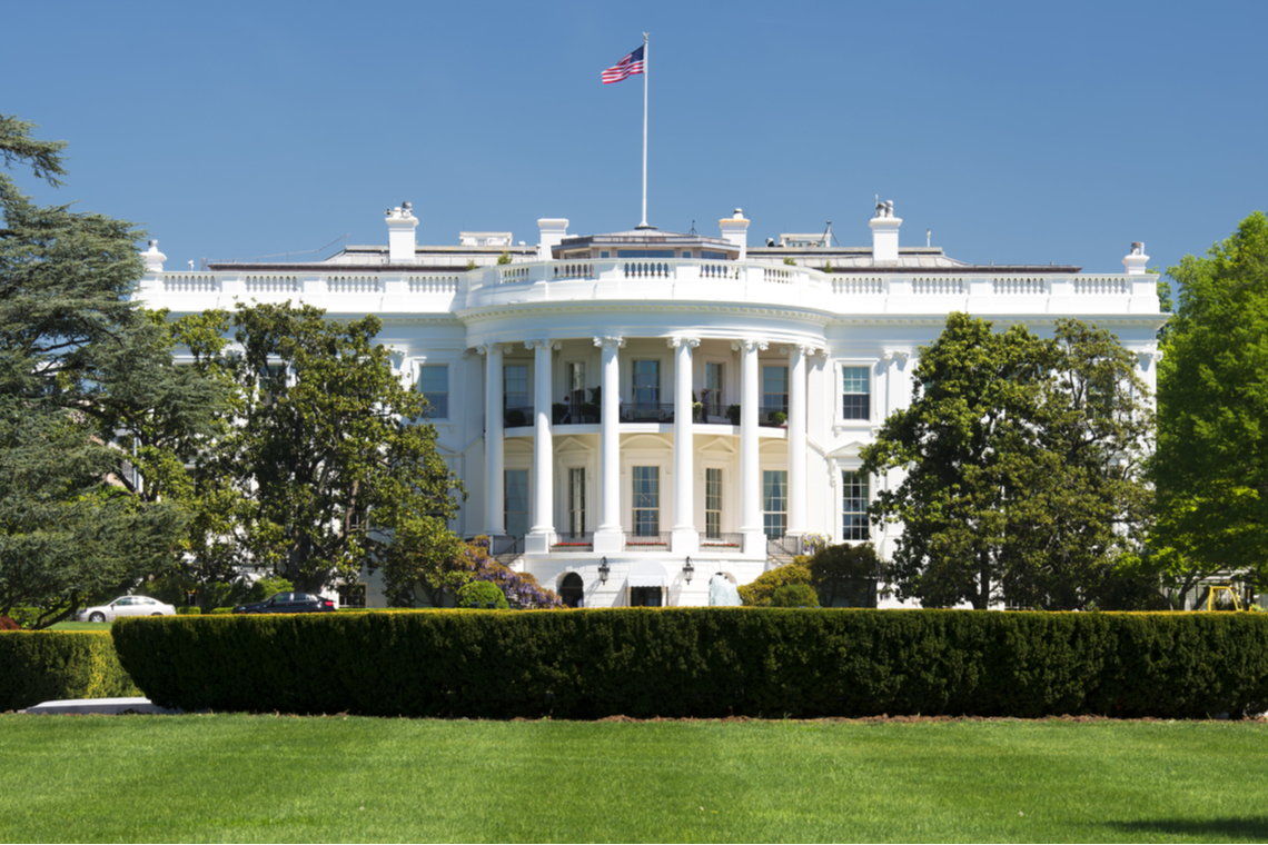 Het Witte Huis. Foto Shutterstock