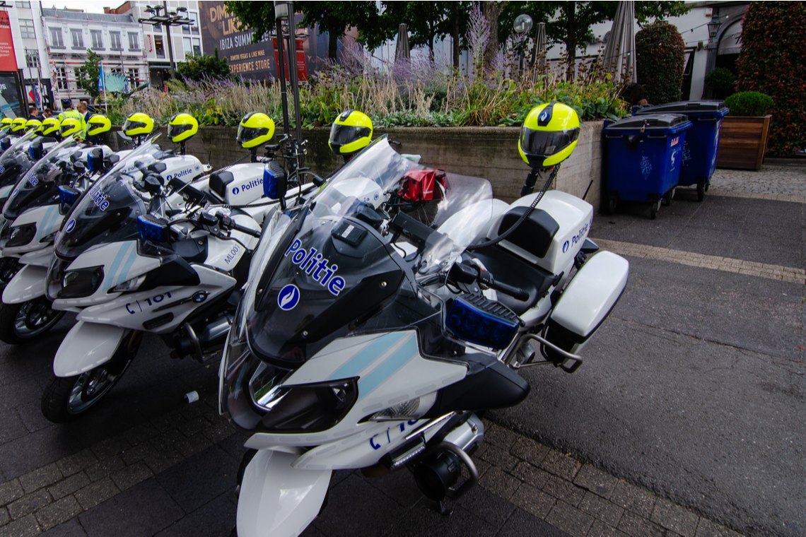 De Antwerpse politie. Foto Shutterstock