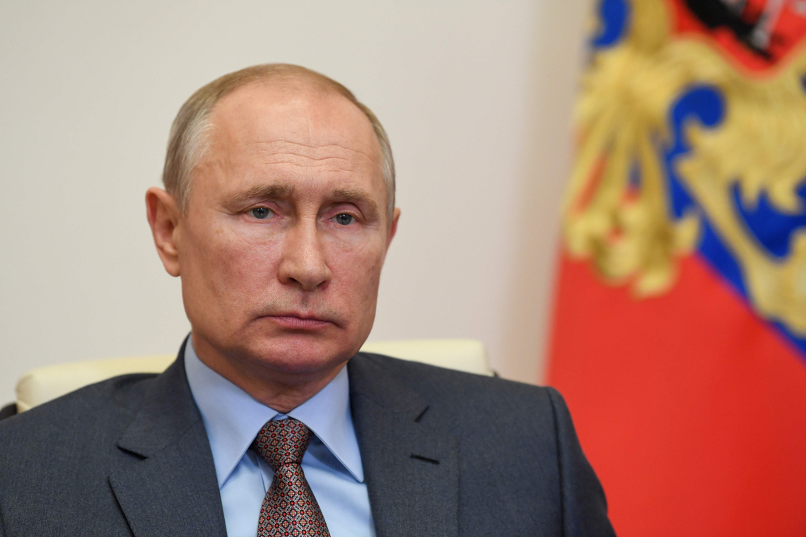 De Russische president Vladimir Poetin - Afbeelding: Shutterstock
