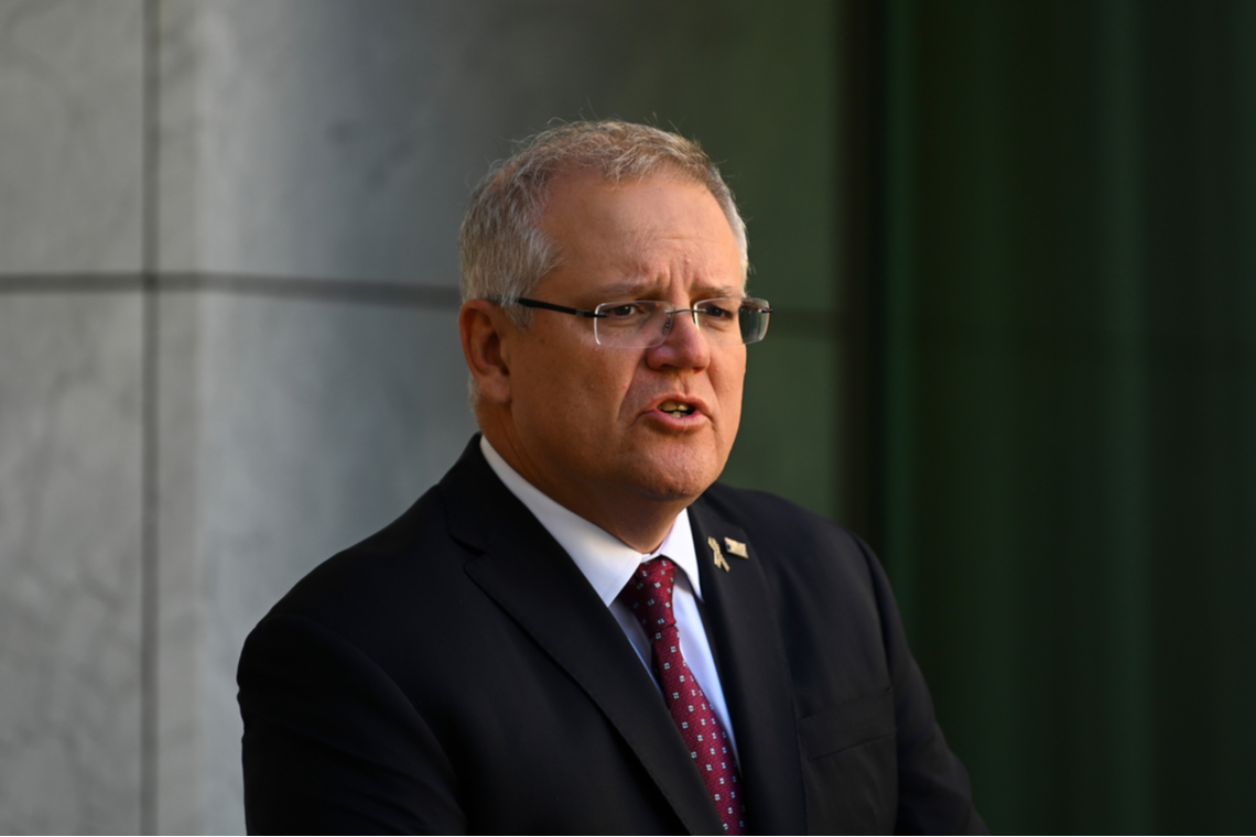 Scott Morrison, de premier van Australië. Foto Shutterstock.
