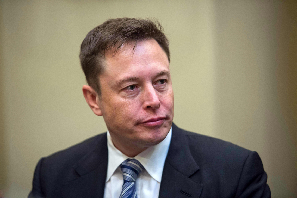 Tesla-baas Elon Musk. Shutterstock