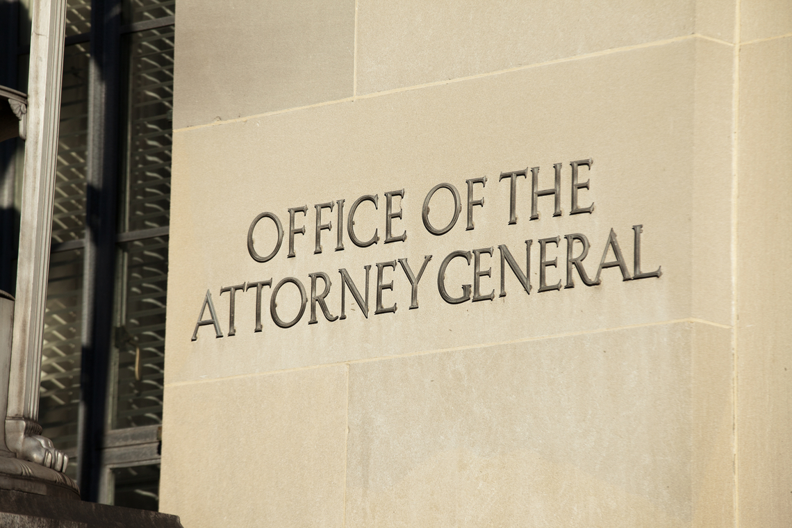 Kantoor van de U.S. Attorney. Foto Shutterstock