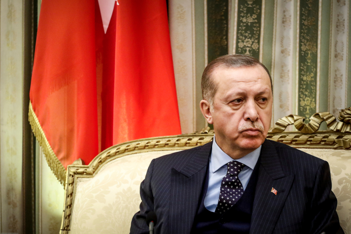 De Turkse president Erdogan. Foto Shutterstock.