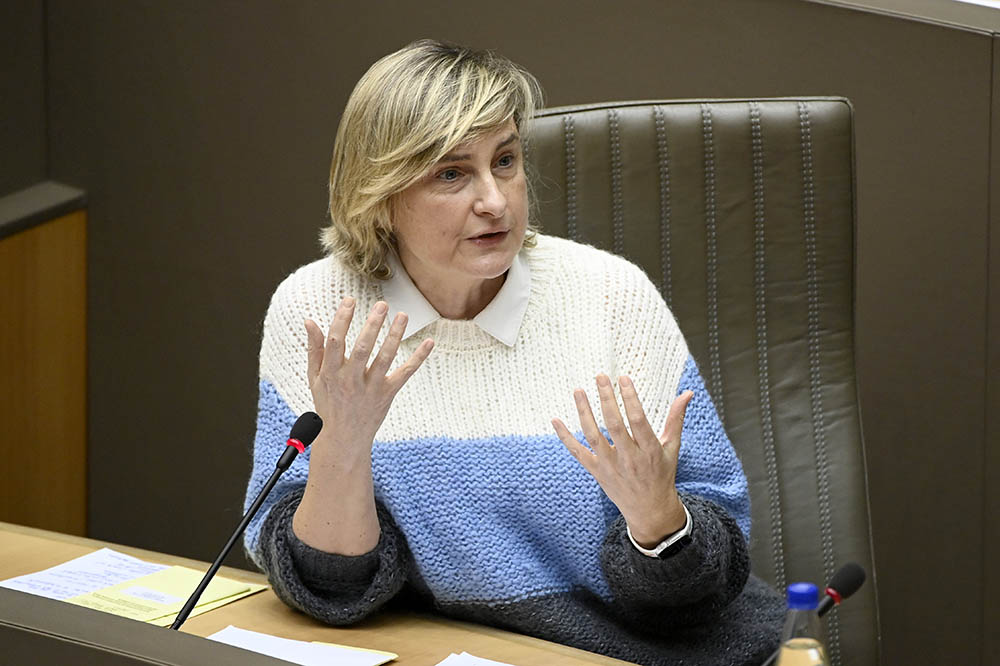 Vlaams minister van Werk Hilde Crevits (CD&V) (Photonews)