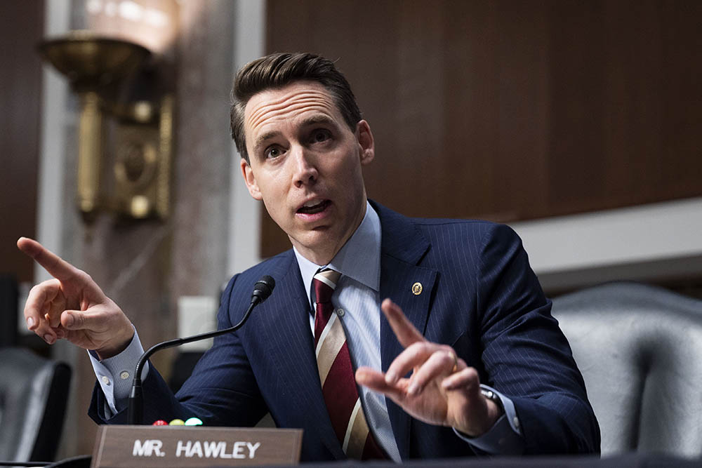 Senator Josh Hawley (Rep.) (Photonews)