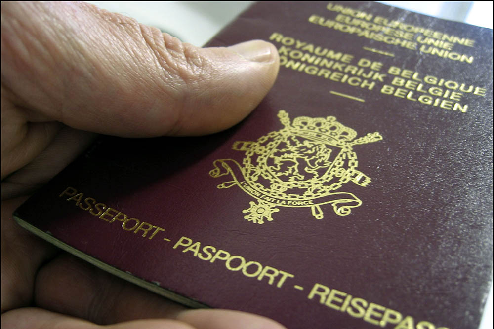 Een Belgisch paspoort (Photonews)