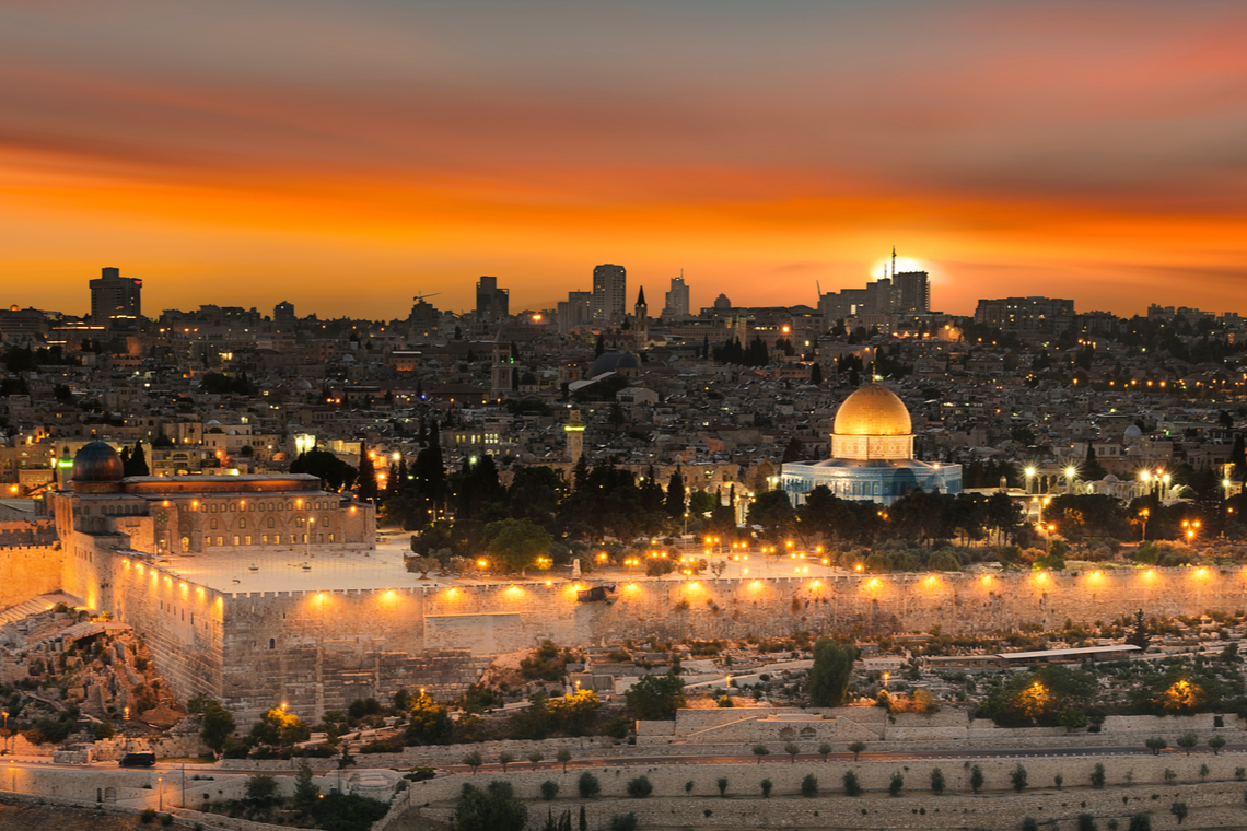 De Oude Stad van Jeruzalem, het epicentrum van de rellen - Foto: Shutterstock