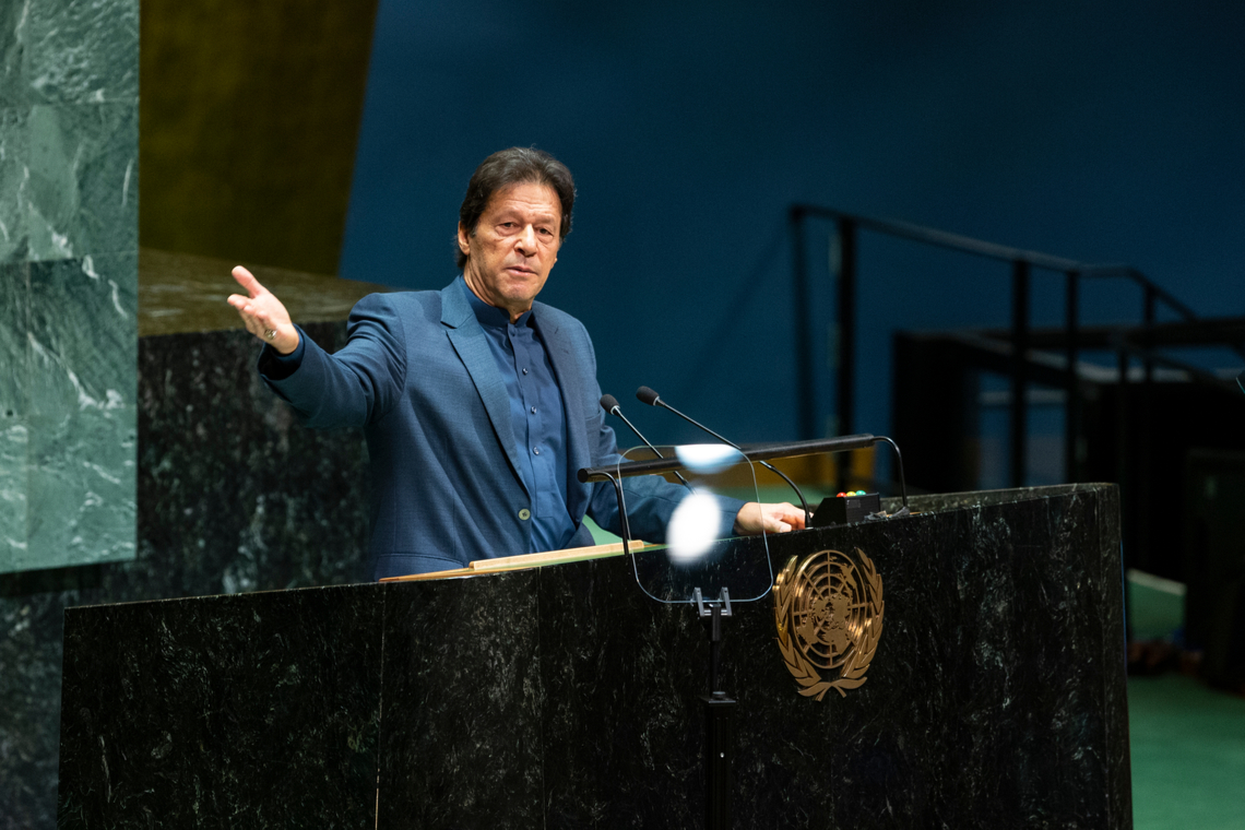 De premier van Pakistan. Foto Shutterstock.