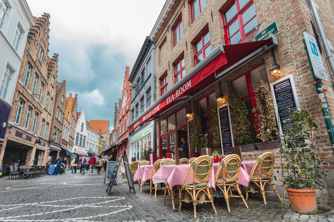 Horecazaken in Brugge. Foto Shutterstock.