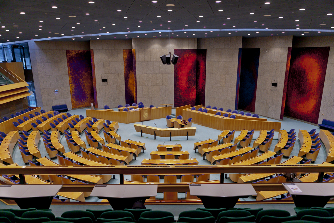 De Nederlandse Tweede Kamer in Den Haag - Foto: Shutterstock
