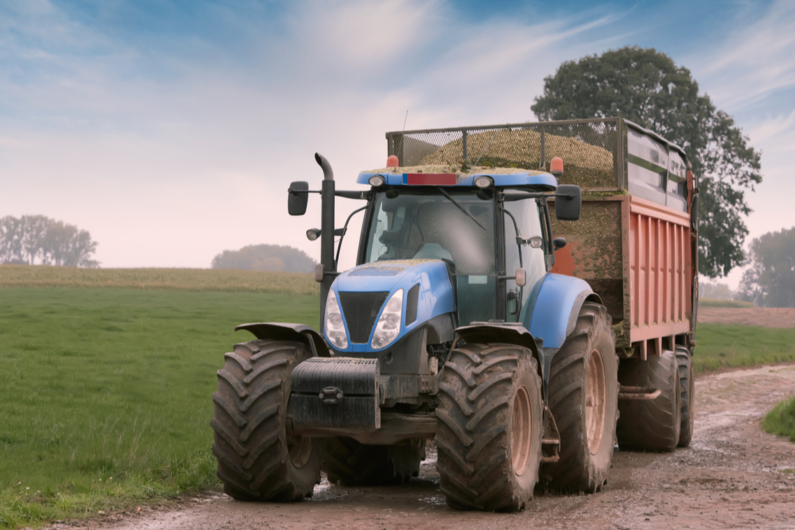 Een tractor. Foto Shutterstock.