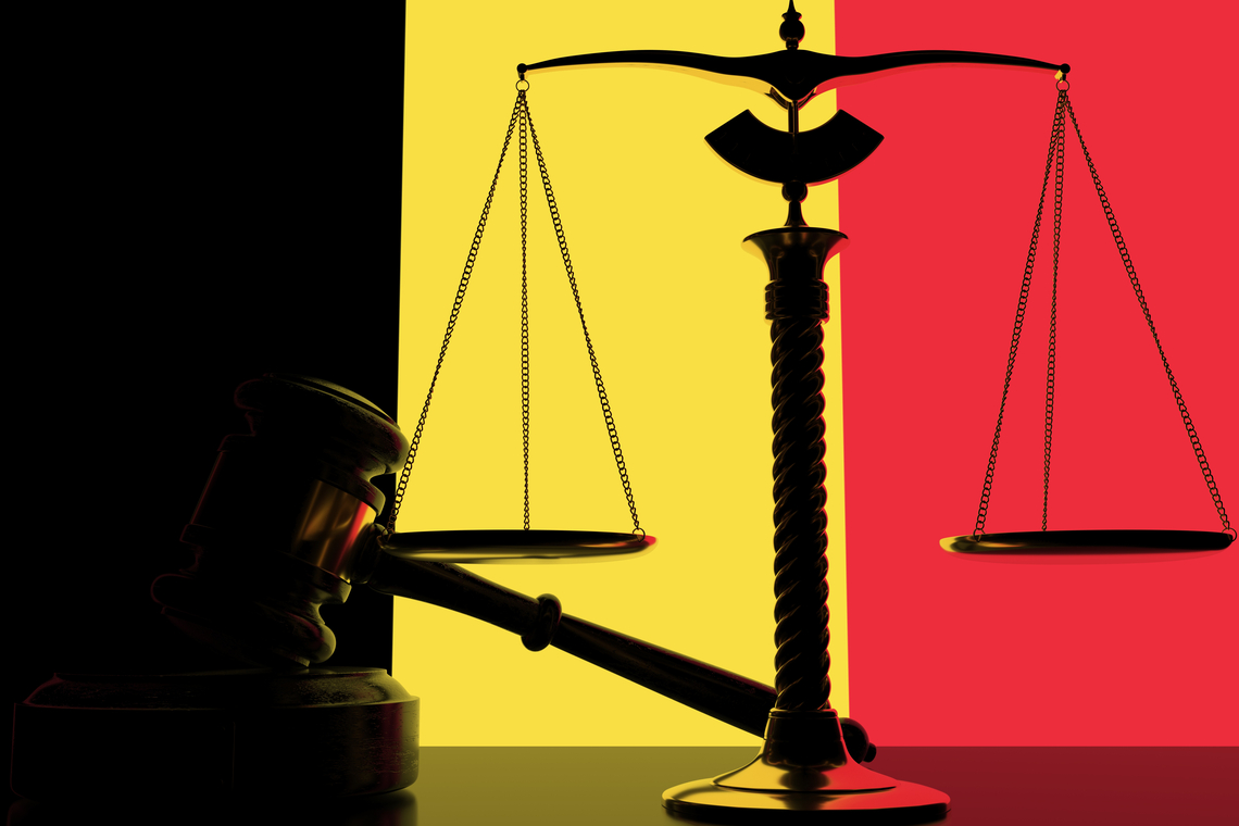 De symbolen van justitie. Foto Shutterstock.