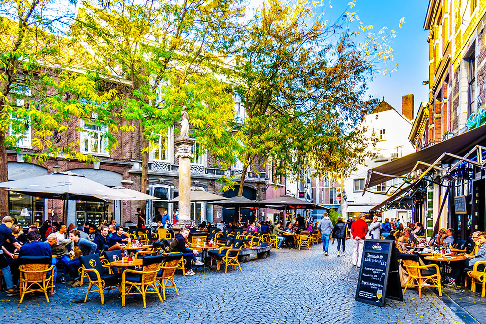 Horecaterrassen in Maastricht (Shutterstock)