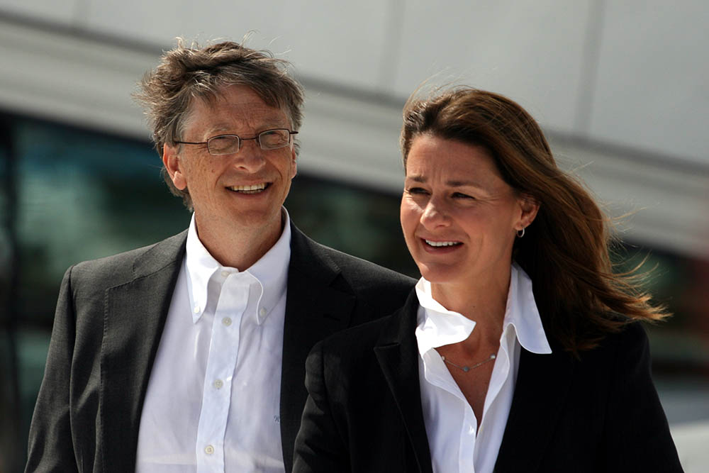 Bill en Melinda Gates (Wikimedia)