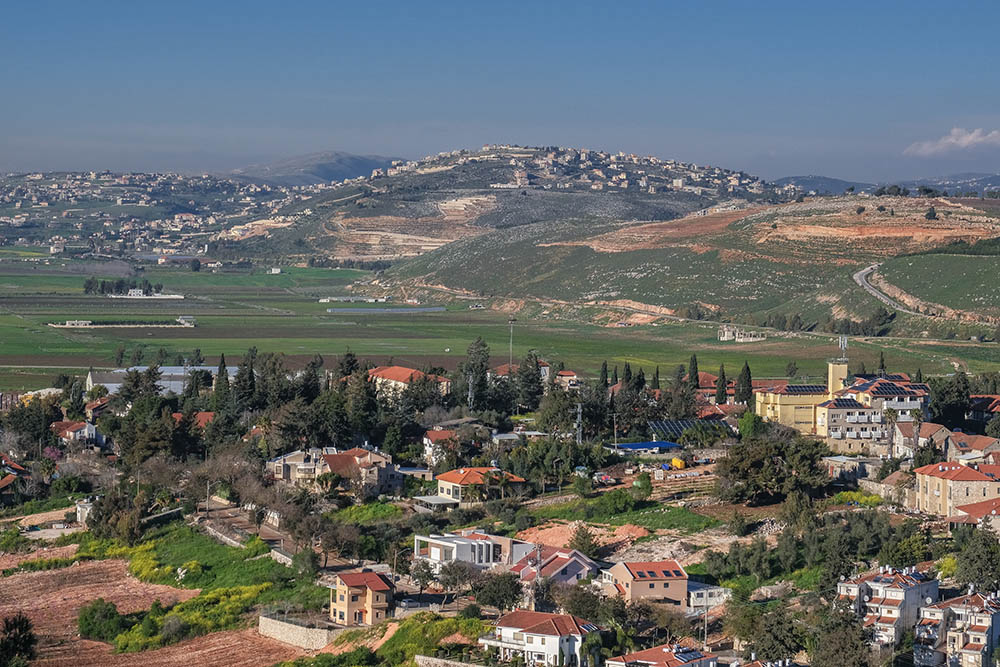 De Israëlisch-Libanese grens (Shutterstock)