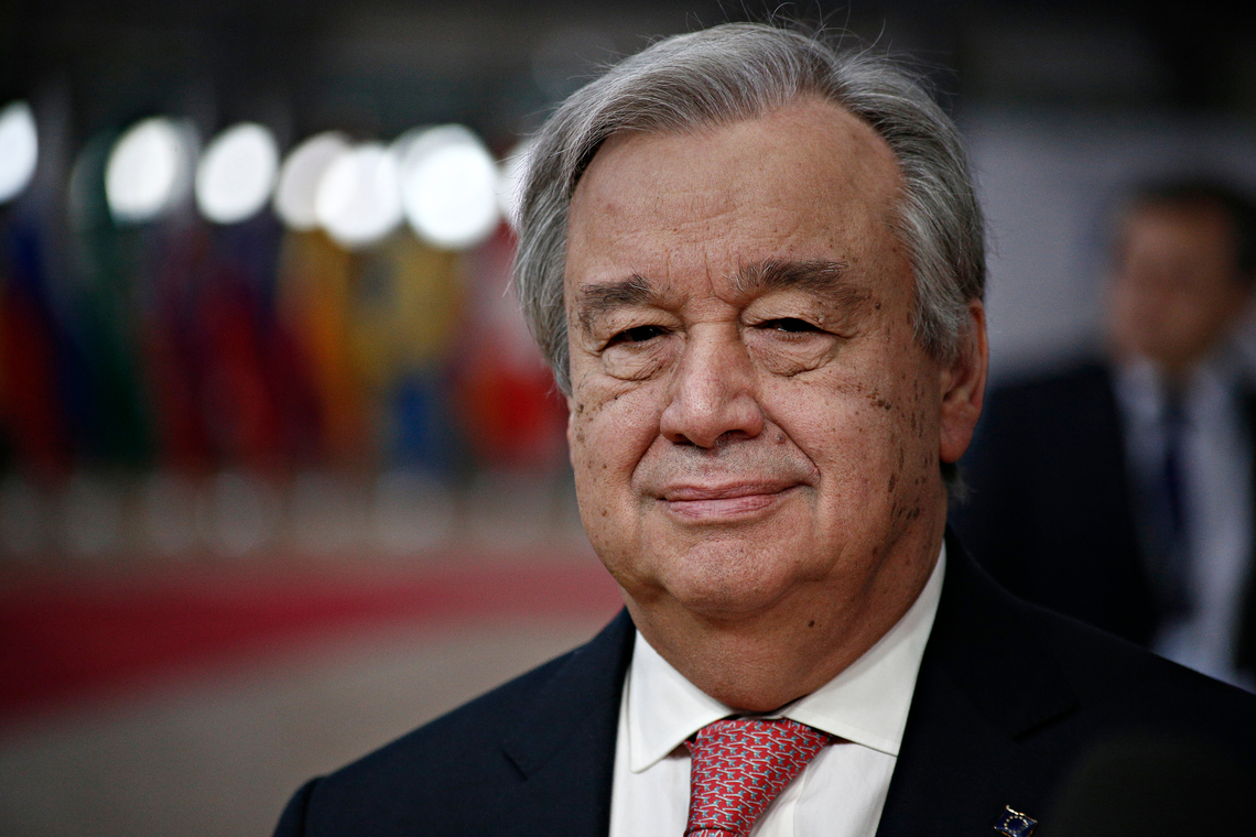 Antonio Guterres, Secretaris-Generaal van de VN - Foto: Shuttestock