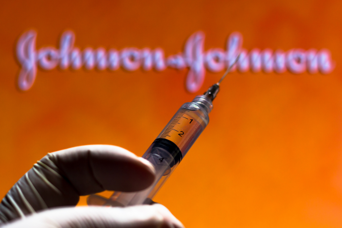 Het vaccin van Johnson & Johnson. Foto Shutterstock.
