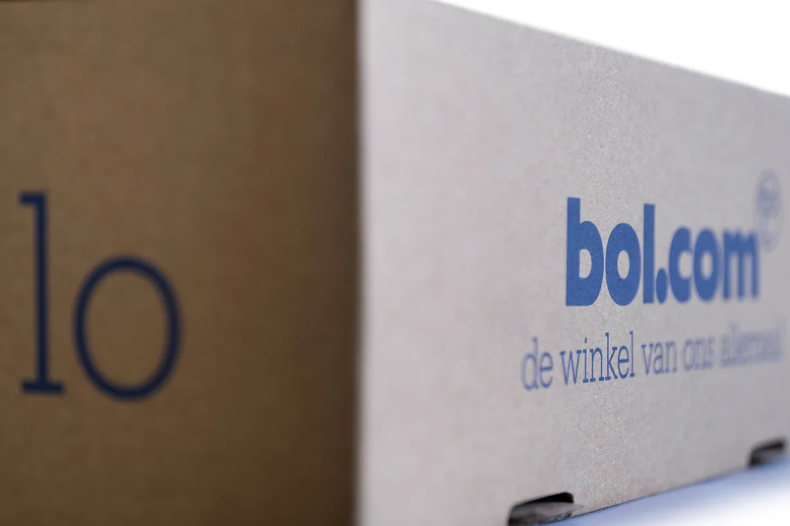 Een pakketje van bol.com. Foto Shutterstock.