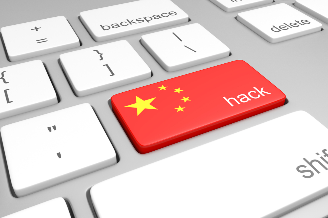 De aanval werd waarschijnlijk uitgevoerd door China. Foto Shutterstock.