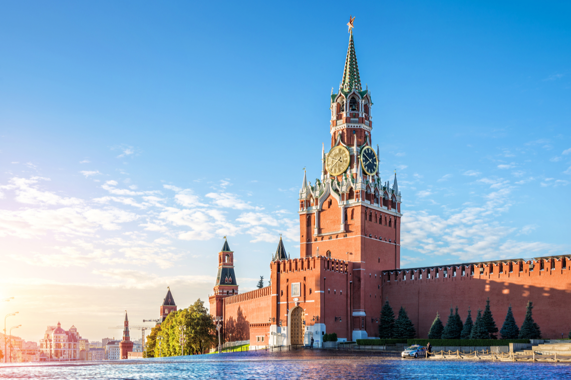 Het Kremlin van Moskou. Foto Shutterstock.