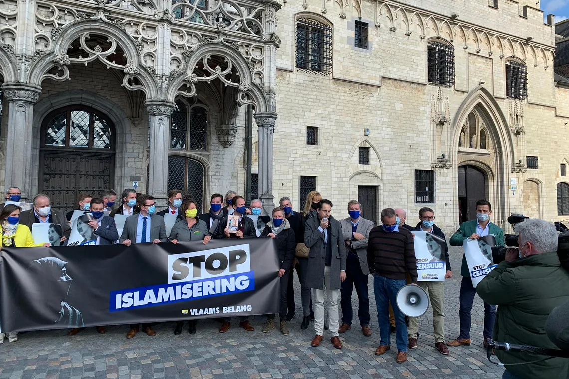 Vlaams Belang roept op tot deelname aan Voorpost-manifestatie