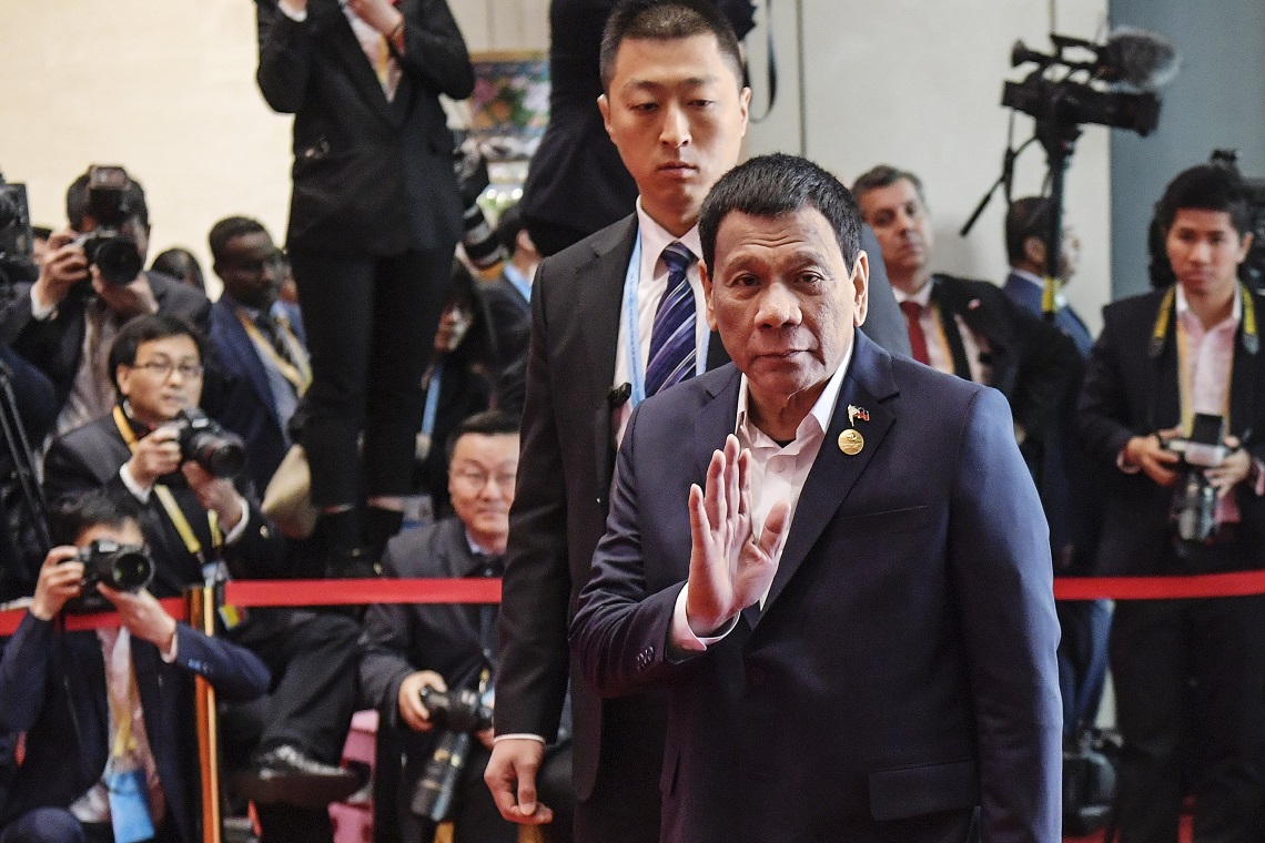 De Filipijnse president Rodrigo Duterte. Foto Photonews