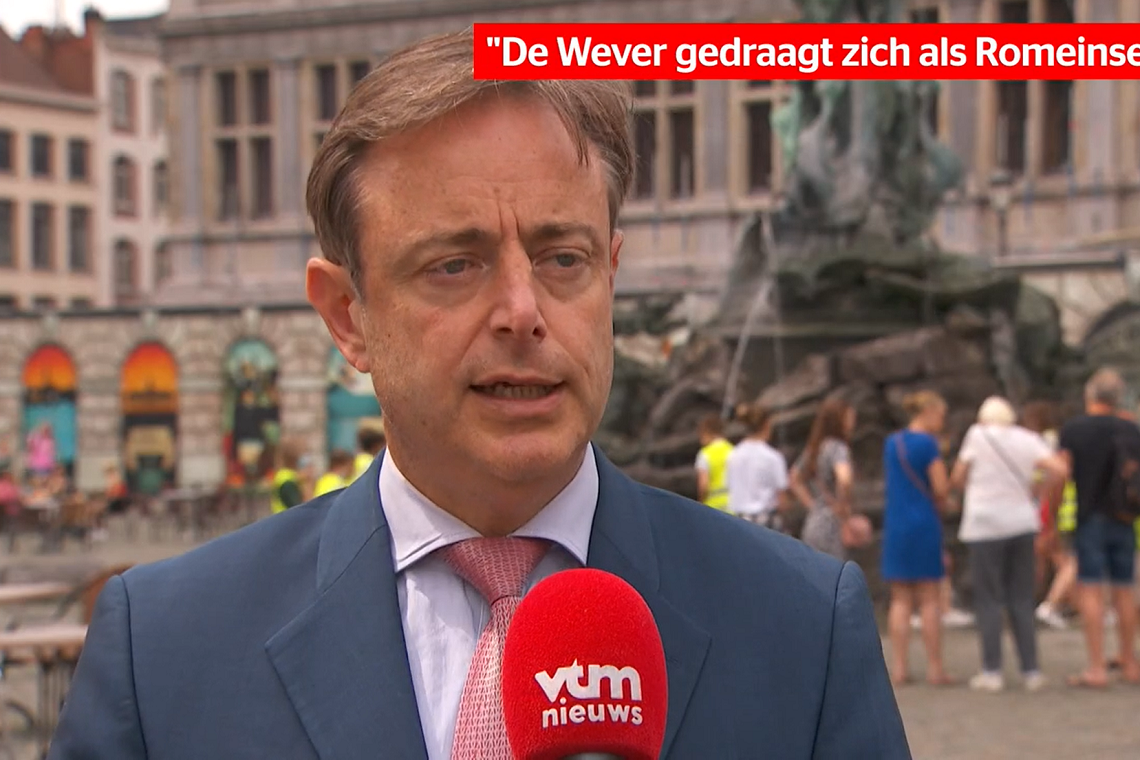 N-VA-voorzitter Bart De Wever. Foto HLN