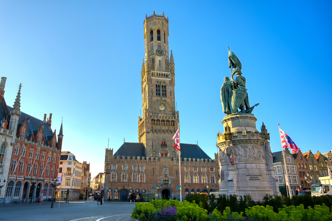 Het Bellefort van Brugge. Foto Shutterstock.