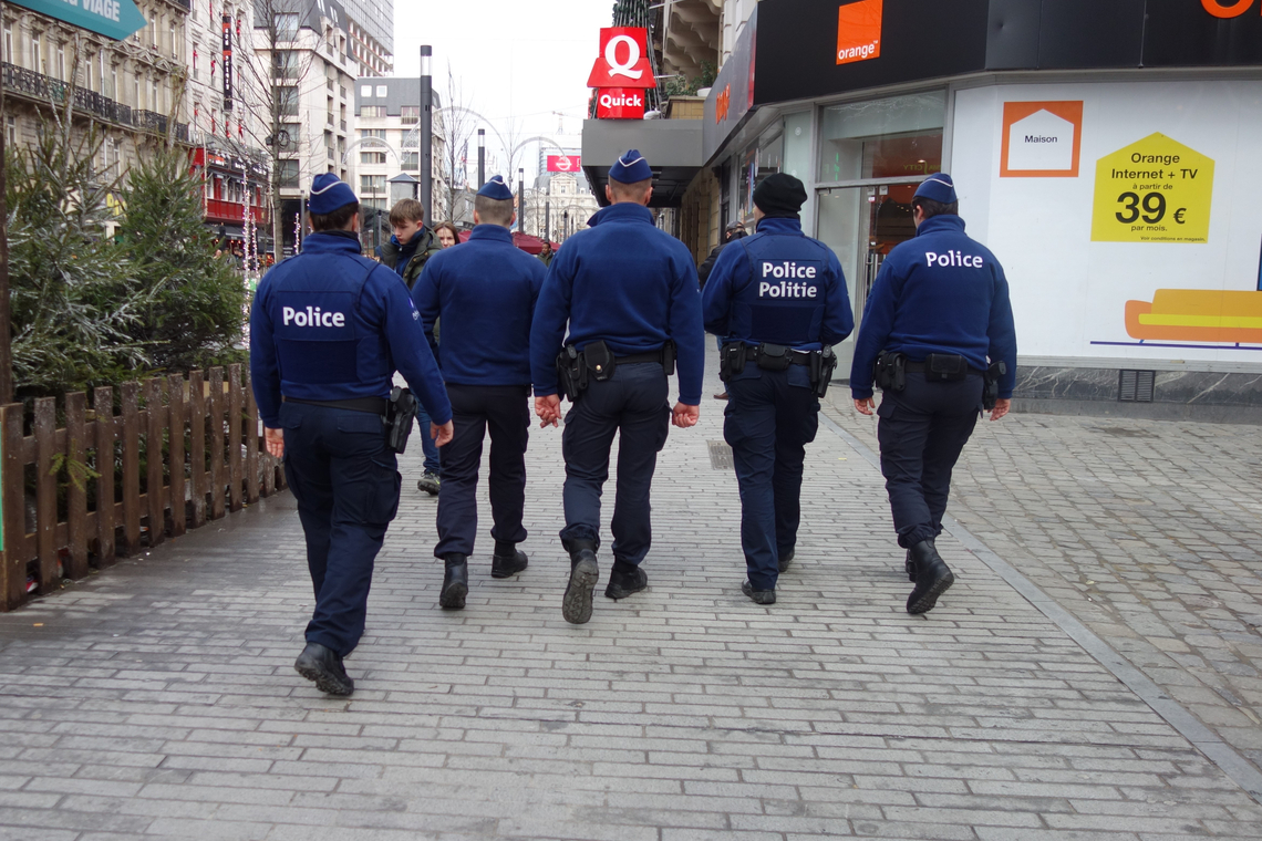 Belgische politie. Foto Shutterstock.