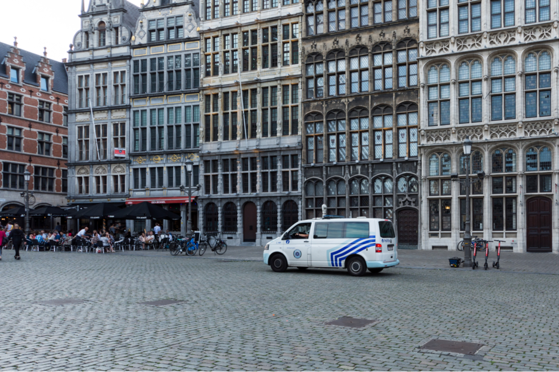 Illustratieve foto van Antwerpse politie. Foto Shutterstock.