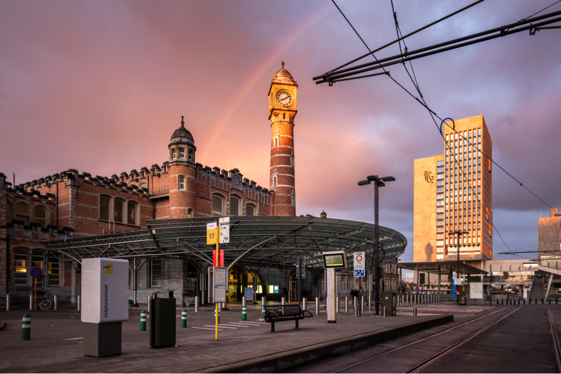 Het station Gent-Sint-Pieters. Foto Shutterstock.
