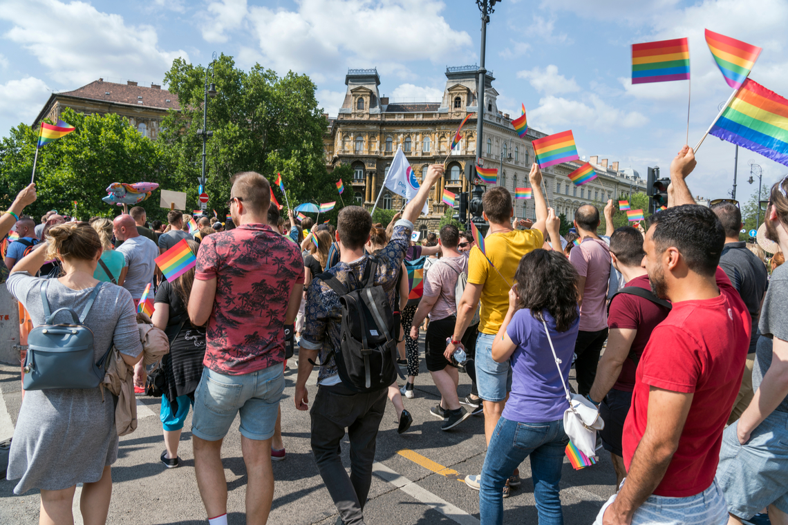 Pride in Boedapest. Foto Shutterstock