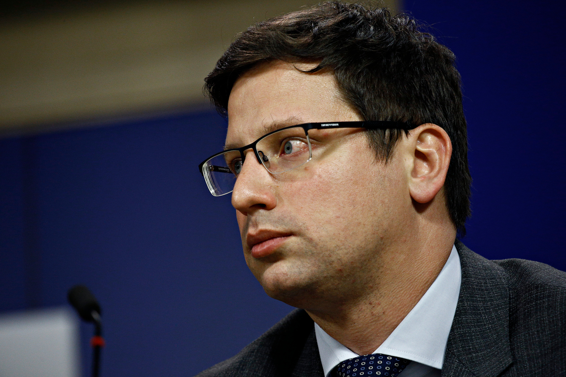 De Hongaarse Minister van het Kabinet van de premier: Gergely Gulyás - Afbeelding: Shutterstock
