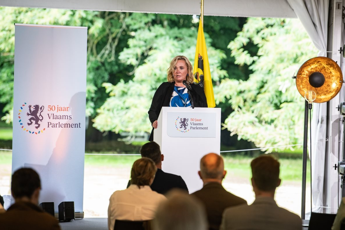 Liesbeth Homans - Vlaams Parlementsvoorzitter (N-VA) - Afbeelding: Photonews