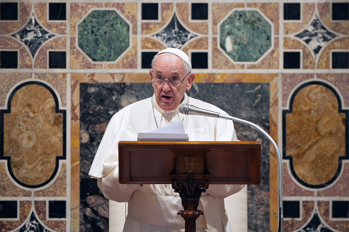Paus Franciscus. Foto Shutterstock