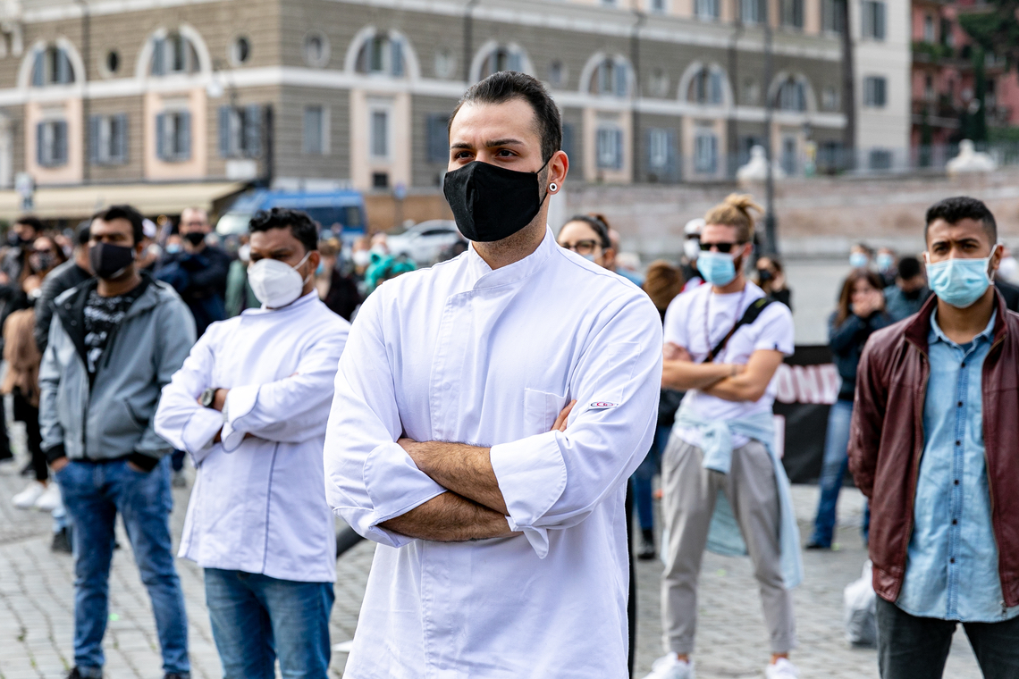 Italianen protesteren tegen verstrenging coronamaatregelen
